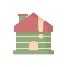 Little House Logo Vector Art Icons