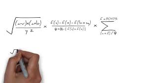Math Equation Whiteboard Style