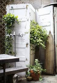 Salvage Door Folding Screen