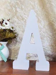 1pc Wooden Letter Decorative Ornament