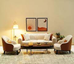 Vanisa 3 Seater Living Room Sofa Set