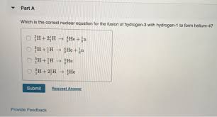 Correct Nuclear Equation