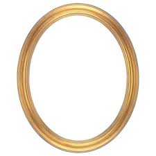 Ambiance Oval Frame Gold 16 X20