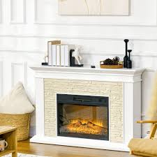 Homcom 31 5 Electric Fireplace With