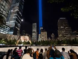 see the tribute in light at the world