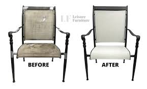 Patio Furniture Sling Chair Restoration