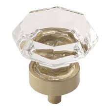 Glass Square Cabinet Knobs