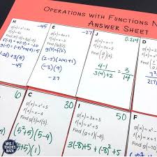 8 Ideas For Teaching Function Notation