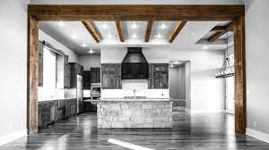 white oak wood beams