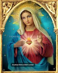 Catholic Art Virgin Mary Home Decor