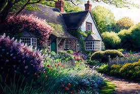 Cottage Garden Art Images Browse 18