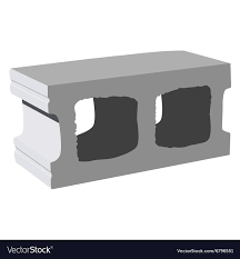 Cement Block Icon Used For Masonry