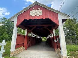 covered bridges complement the natural