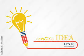 Creative Ideas Concept Pencil With