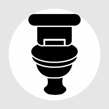 Toilet Icons Background Icons