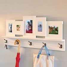 Picture Frame Shelf With Hooks
