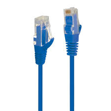 10m Cat 6 Ultra Slim Patch Cable Blue