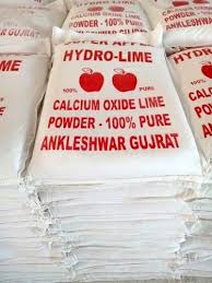 White Agriculture Lime Powder