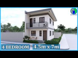 Small Two Y House Design 4 5x7m