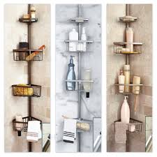 4 Shelf Corner Bathtub Shower Caddy