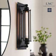 Black Linear Wall Sconce