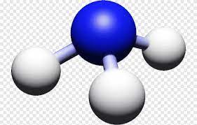 Ball And Stick Model Ammonia Chemical