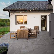 Ultra Aspen Anthracite Porcelain Paving