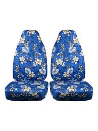 Hawaiian Print Car Seat Covers W 2