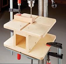 i beam drill press table woodsmith