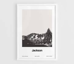 Jackson Wyoming Jackson Wy Print