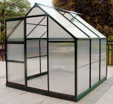 Aluminium Greenhouse 080 Green