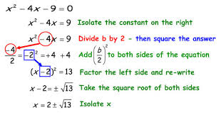 Solving Quadratics Flashcards Quizlet