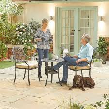 Cotswold 2 Seat Round Bistro Set 60cm