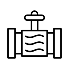 Valve Line Icon Vector Valve Icon