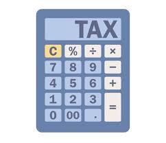 Calculator Icon Tax Calculation Sign