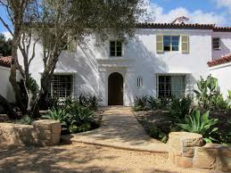 Exterior Of A Spanish Colonial Revival