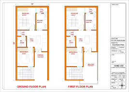 18x40 House Plan West Facing 720sqft