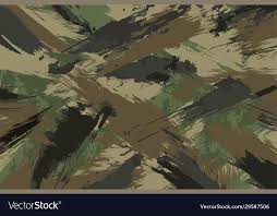 Brush Stroke Seamless Camouflage Print