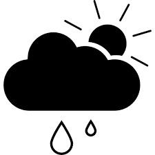 Sun Cloud And Rain Free Weather Icons