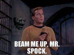yarn beam me up mr spock star
