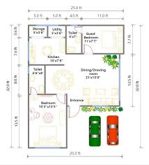 Five 800 Square Feet House Plan Examples