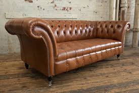 Leather Chesterfield Sofa British