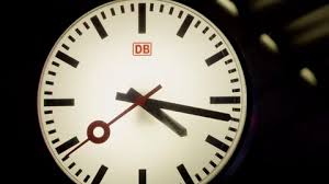 Railway Station Clock Time Deutsche