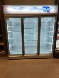 Carrier Three Door Display Freezer