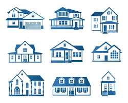 Architectural Houses Icons
