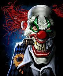 Scary Clown Face Scary Clowns Evil Clowns