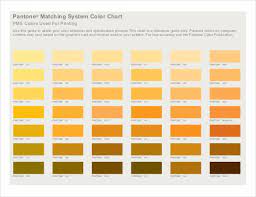 6 Pantone Color Chart Templates Doc Pdf