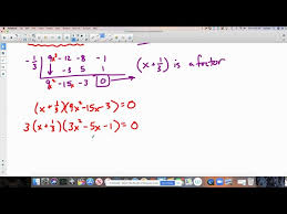 Solving By Factoring And Square Root
