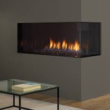 Chicago Corner 40re Gas Fireplace Maple
