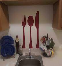 Silverware Set Vinyl Wall Art Decal